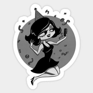 Selfie girl Sticker